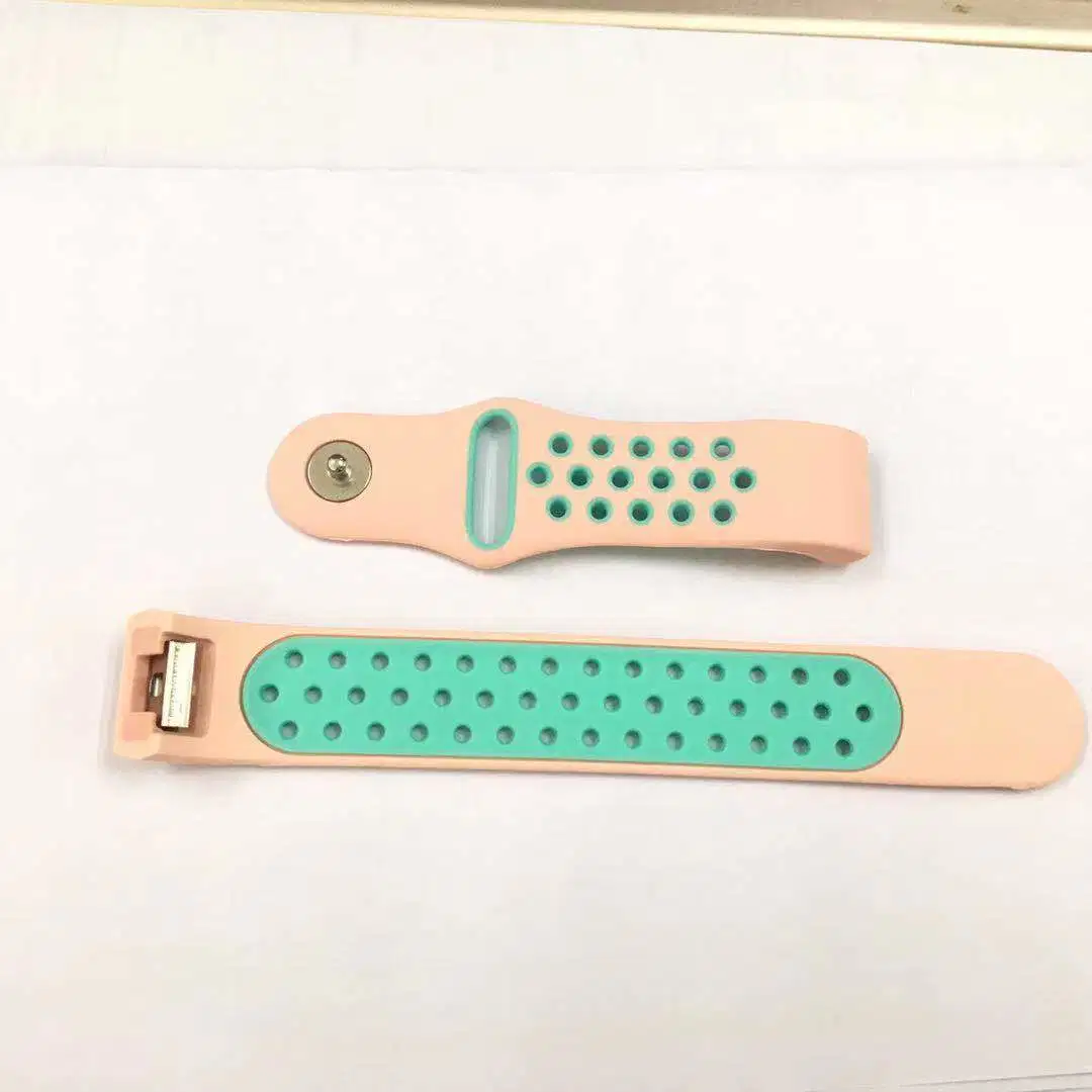 La banda de reloj blando de color dual sustituir iPhone Watch Band