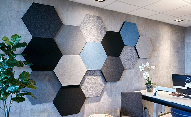 Non-Woven Acoustical Panel High quality/High cost performance  Soundproof Pet Board