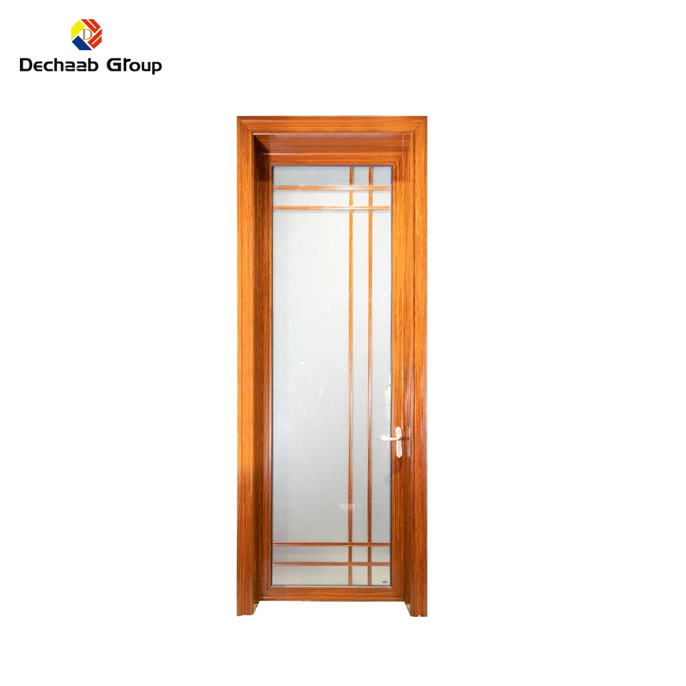 Modern Preminum Interior Bathroom Doors Aluminum Glass