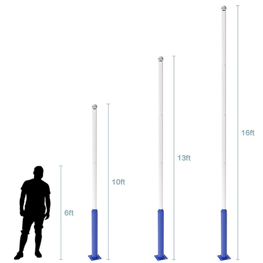 JH-Mech Outdoor Powder Coated Steel Used Street Light Poles