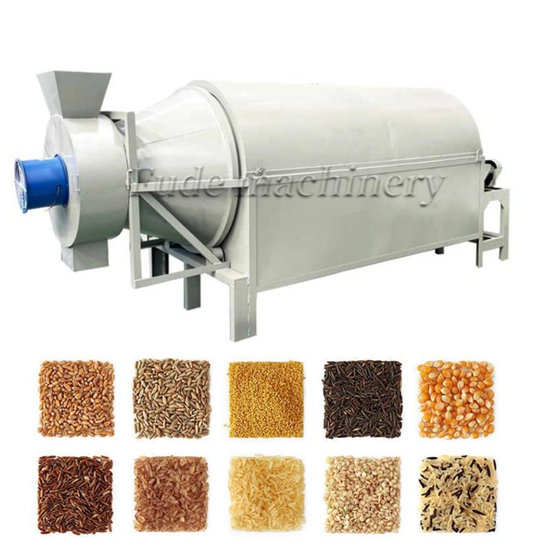 Drum Type Grain, Soybean Residue, Chicken Manure Sand Feed Dryer Equipment