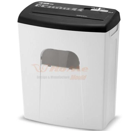 Hongmei Office Use Plastic Portable Paper Shredder Shell Injection Mould Manufacturer New Design 2021 Hot Sale