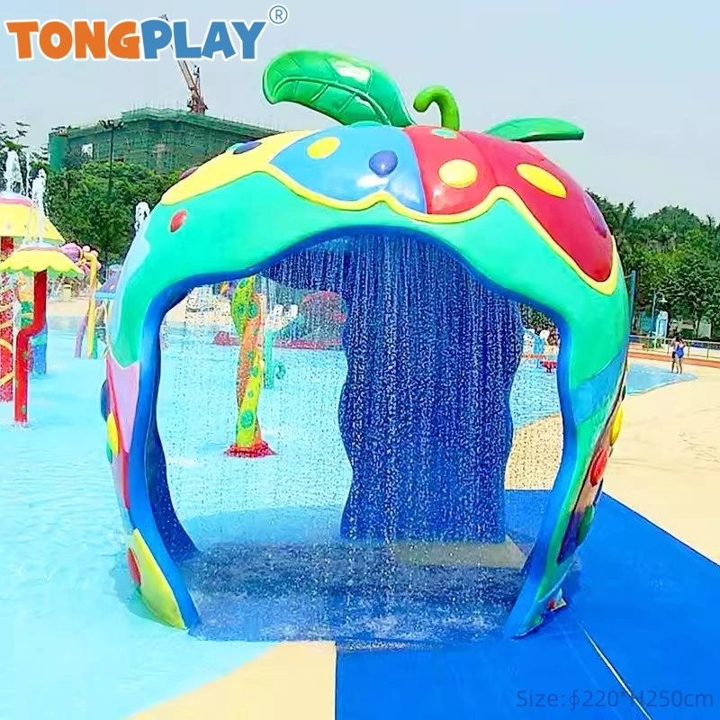 Water Park Equipment Mushroom Water Spray for Children Play Area Entertainments