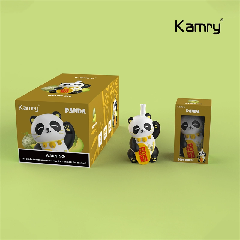 Kamry Lucky Panda 2023 buena calidad 8000puff más populares disponible Fumar cigarrillos electrónicos VAPE Pen OEM ODM Direct Factory Wholesale E Cigarete