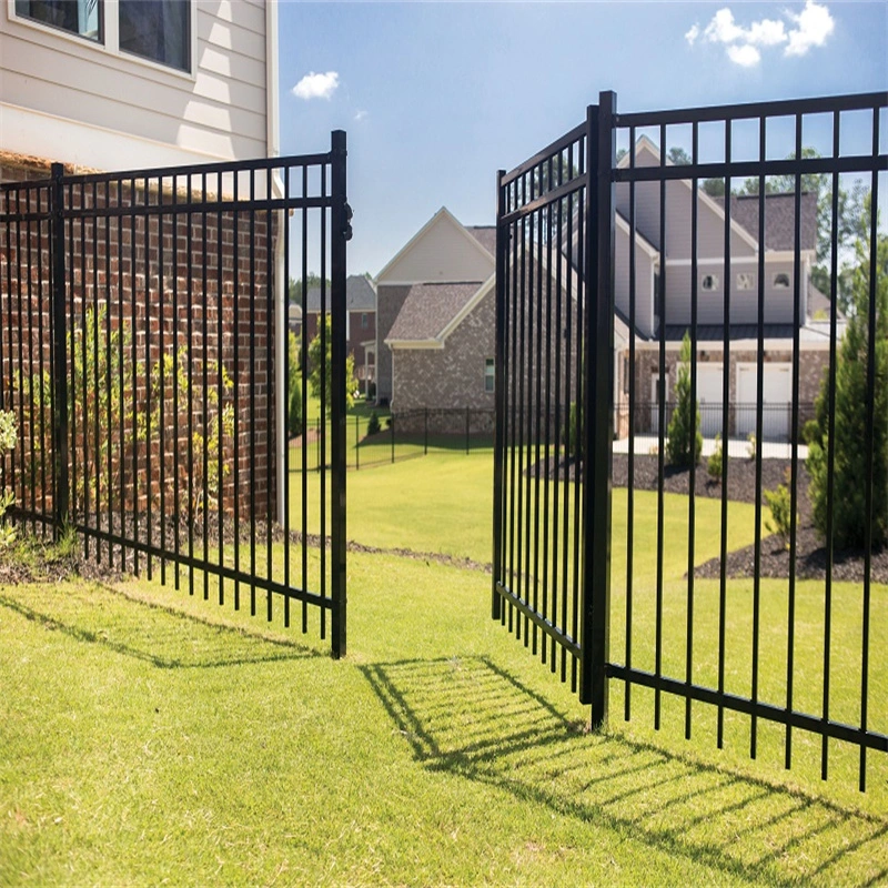 Modern Wrought Iron Arch Garden Gate Design