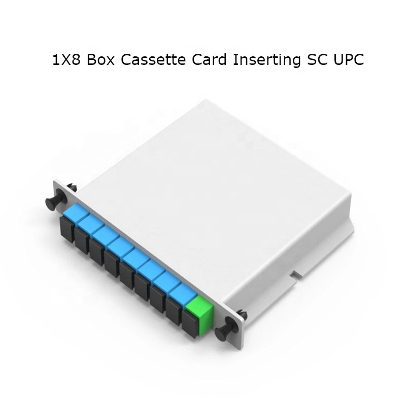 Standard Lgx Cassette PLC Fiber Splitter, Sc Upc, Single-Mode G657A1