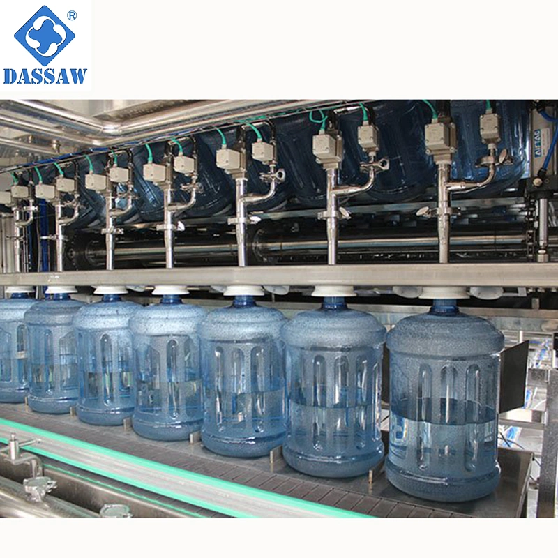 Automatic 3 Gallon 5 Gallon Barrel Water Filling Production Line Bottling Machine