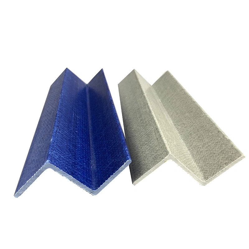 Fiberglass L Shape Angle Bar Reinforced Pultrusion Anti Slip FRP Angle Bar