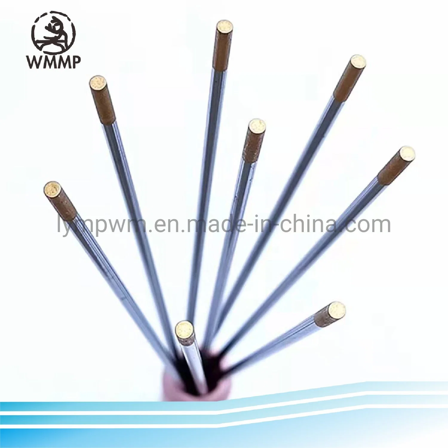 Lanthanum Tungsten Electrodes Wl15 in Gold Tips Tungsten Electrodes (WL10, WL15&WL20 electrodes)