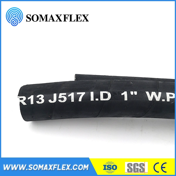 SAE100 R1-R15 Hydraulic Oil Hose Fuel Hose Petroleum Delivery Rubber Hose