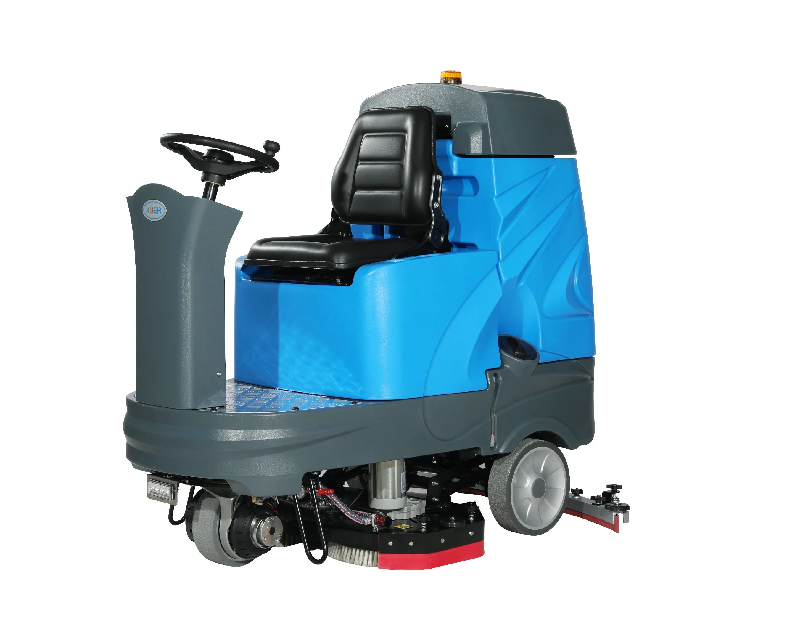 Highest Efficiency Industrial Battery Type Automatic Ride on Floor Scrubber Dryer with Big Tank