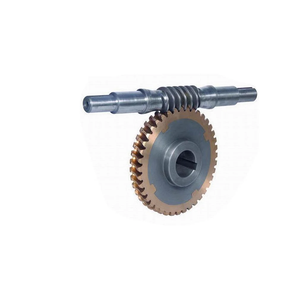 Precision Milling Turning Customized Transmission Shaft and Gear Steel Worm Gear