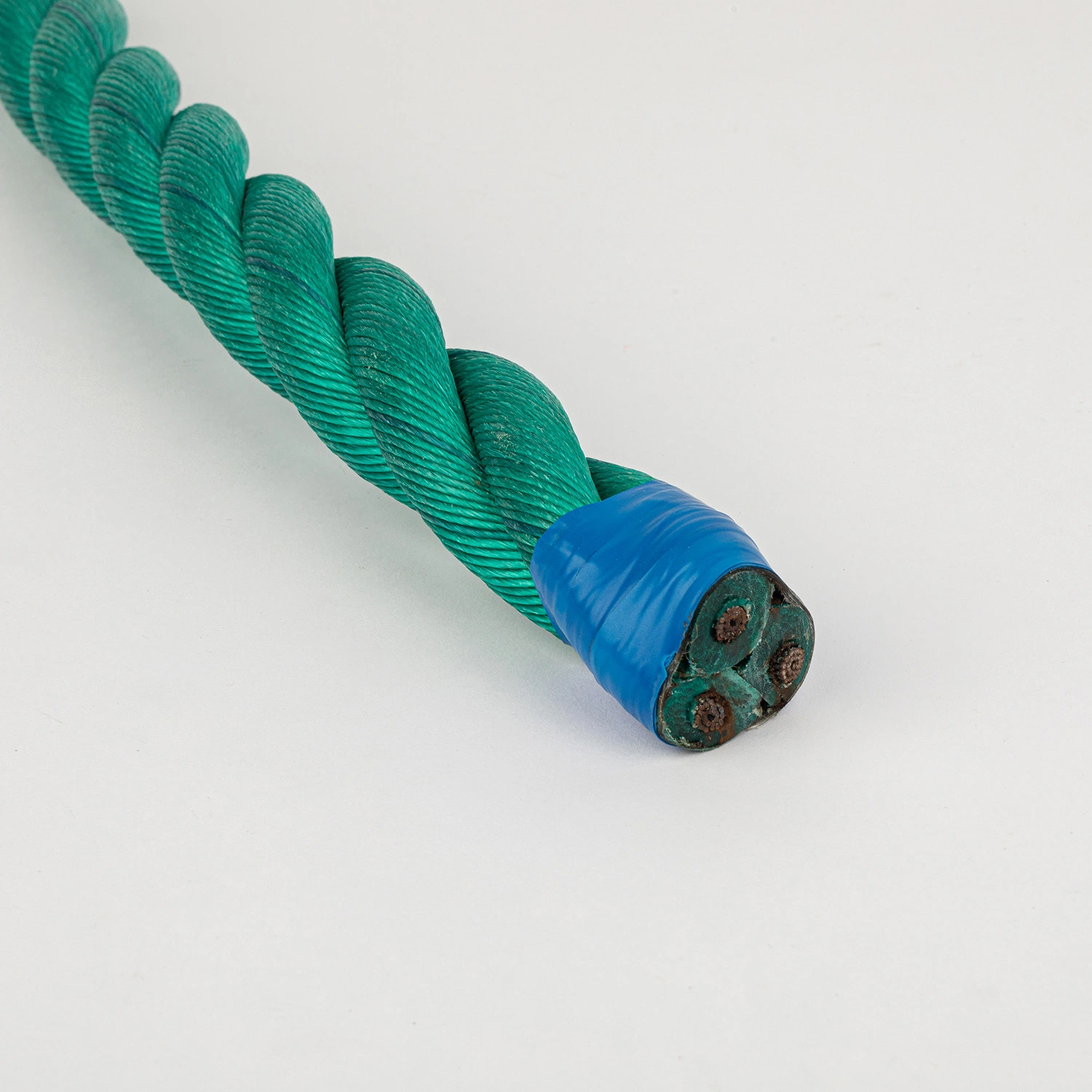 Fishing and Vessel 8 Strand Braided 1000m Length PP Combinated Rope with Steel Wire for Deep Sea