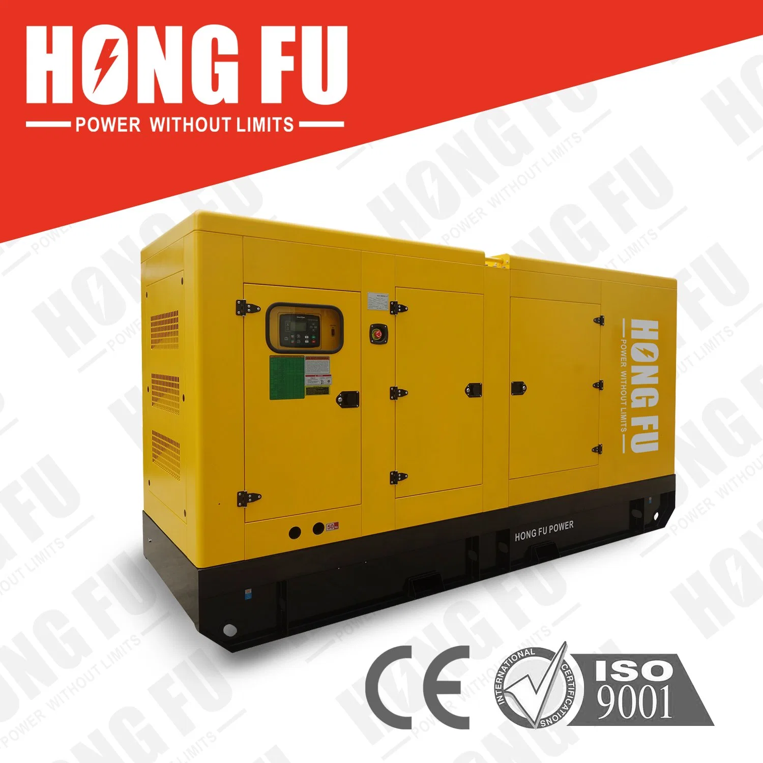 25kVA de 646kVA de potencia/Generatorsilent Diesel Cummins de tipo abierto/Perkins/FAW/Lovol/generadores con Hongfu Werichai alternador Stamford