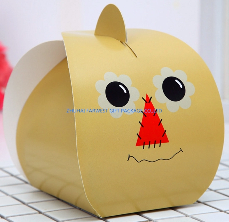Funny Printed Paper Halloween Box for Merry Christmas Halloween Pumpkin Gift Packaging Manufacturer OEM China Supplier in Factory Price Good Quality