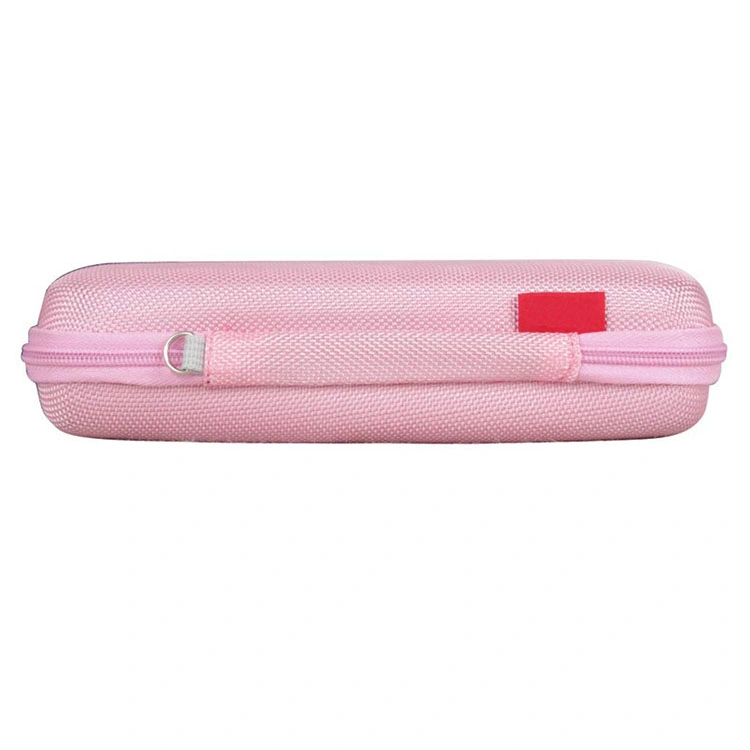 Custom Hot Pink Hard Shell Rigid Packaging Carrier Cartoon Printing EVA Pencil Cases for School