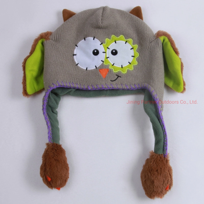 Nuevos Niños Niño niños bebé cálido invierno gorros de lana POM Pac bebé invierno cálido Hat bebé sombreros