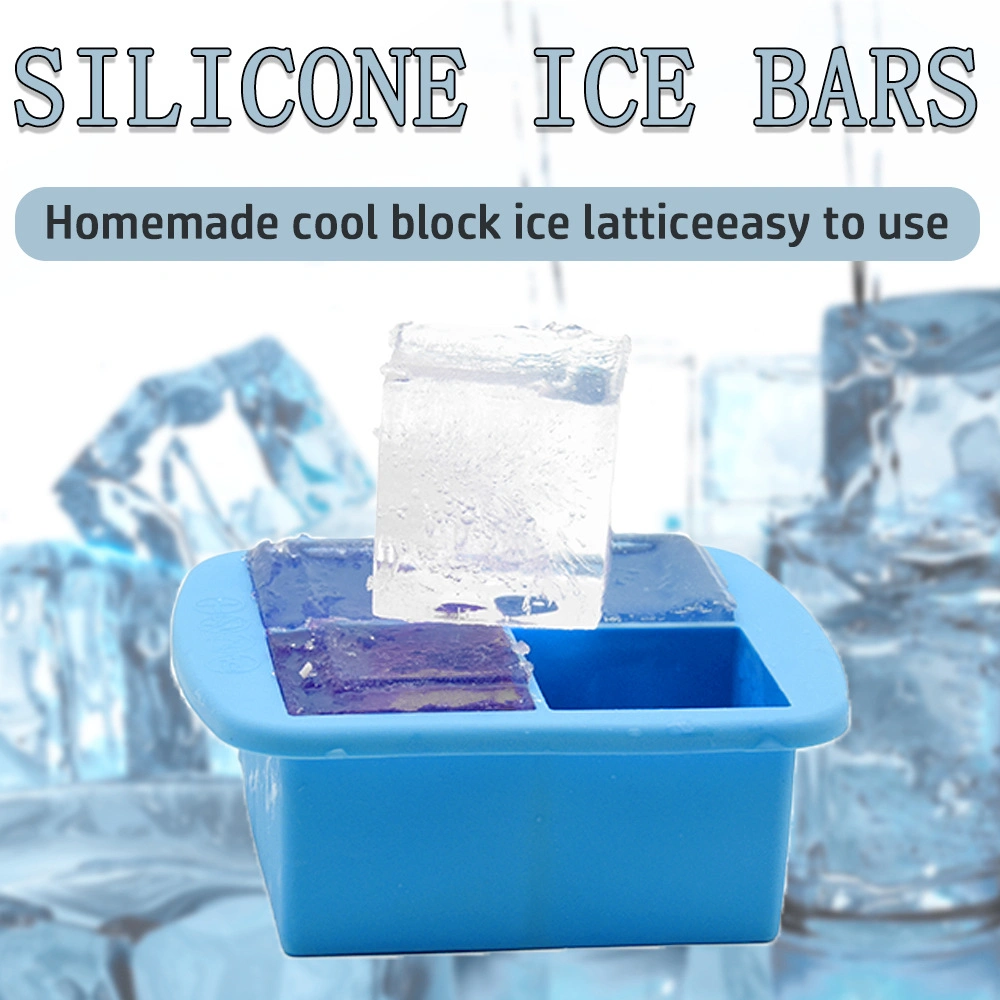 Hot Sale Whiskey Ice Square Maker - Silicone 5.5cm Square Ice Cube Molds