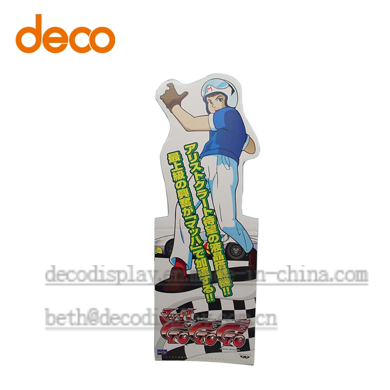 Tree Shape Paper Display Standee Cardboard Advertising Display Advertising Equipment