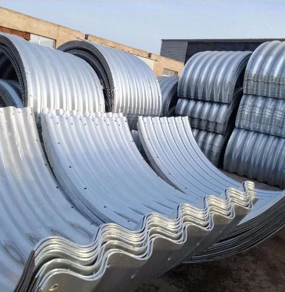 Corrugated Culvert Pipe Used Corrugated Metal Plate for Sale