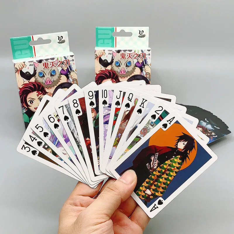 Suppliers Promotion Glossy PVC Waterproof Custom Printing High quality/High cost performance  Euro Paper Playing Cards