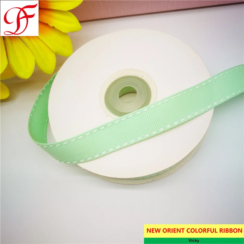 Cinta de Grosgrain cosido de Nylon Doble/Individual se enfrentan a cinta de satén puro Cáñamo de Organza vestido de tafetán cinta - Cuadros/Regalo/Ajuste/Arcos/Embalaje/Navidad