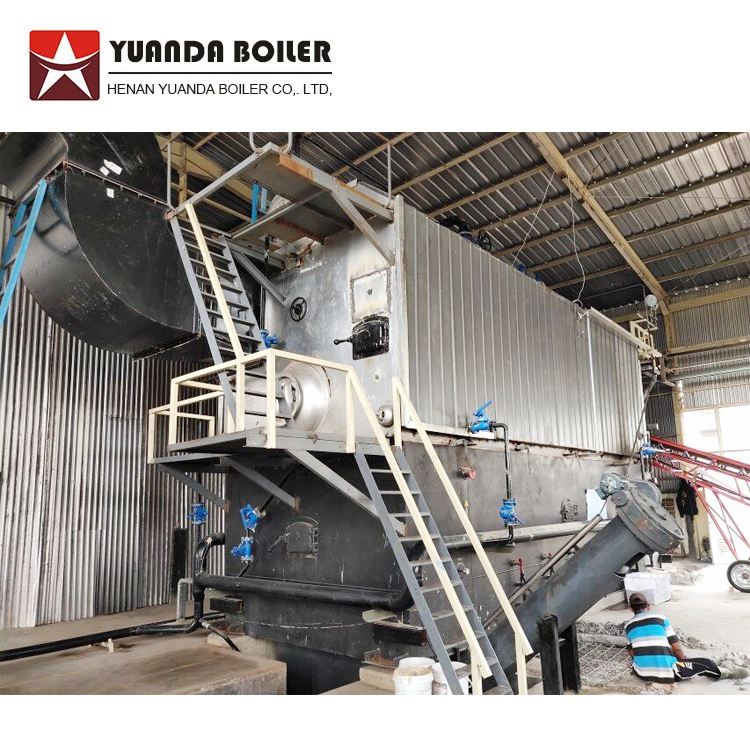 Industrial 10t Biomass Fired Hot Water Boiler in Cheaper Price