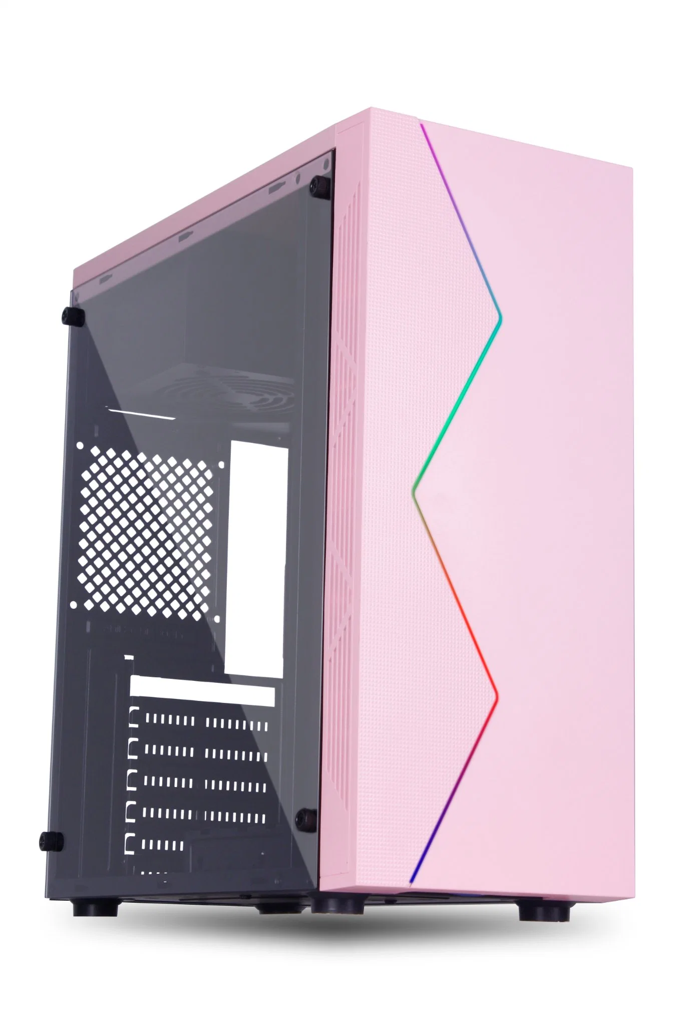 Wholesale/Supplier ATX Computer Case Pink Computer PC Gaming Case