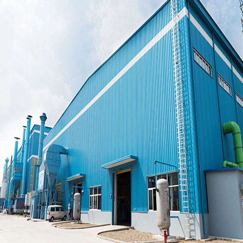 Prefabricated Lightweight Industrial Warehouse Structure Steel Building