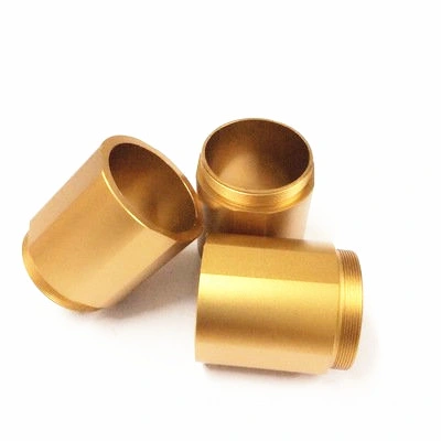 CNC Precision Turning Bushing Colorful Anodizing Aluminum Brass Ship Boat Parts