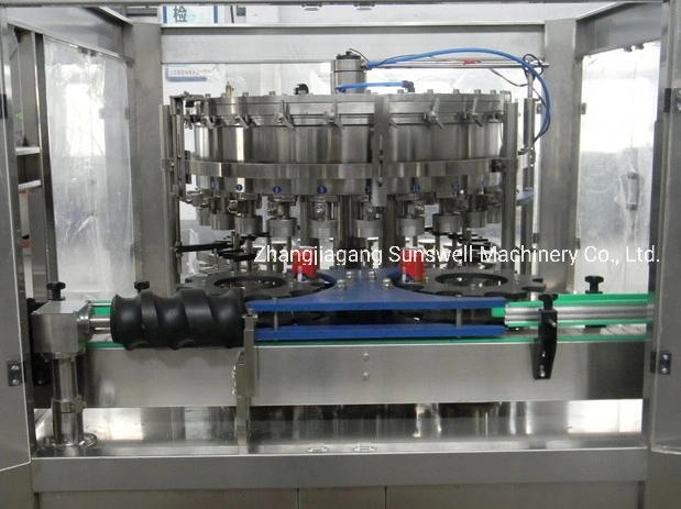 Completely Automatic Brewery Vacuum Tin Can Filling Production Line