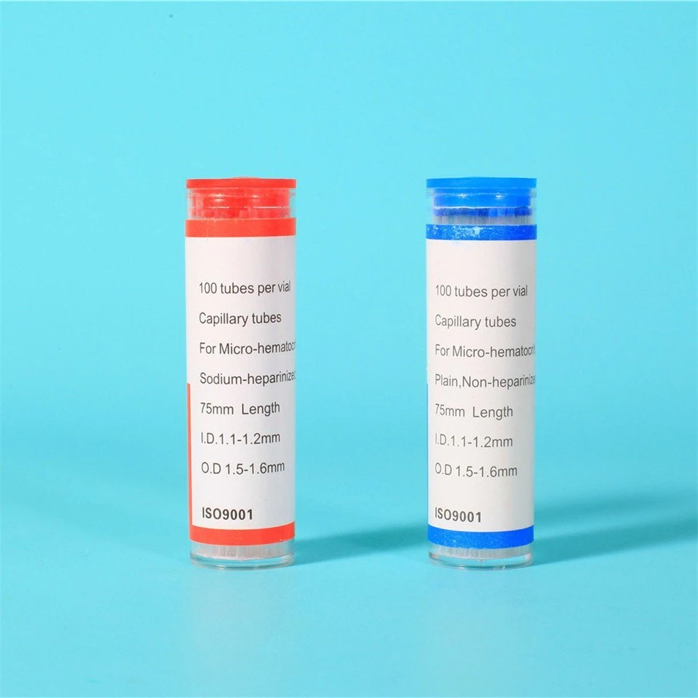 Hot Selling Medical Hematocrit Capillary Tube with or Without Heparin