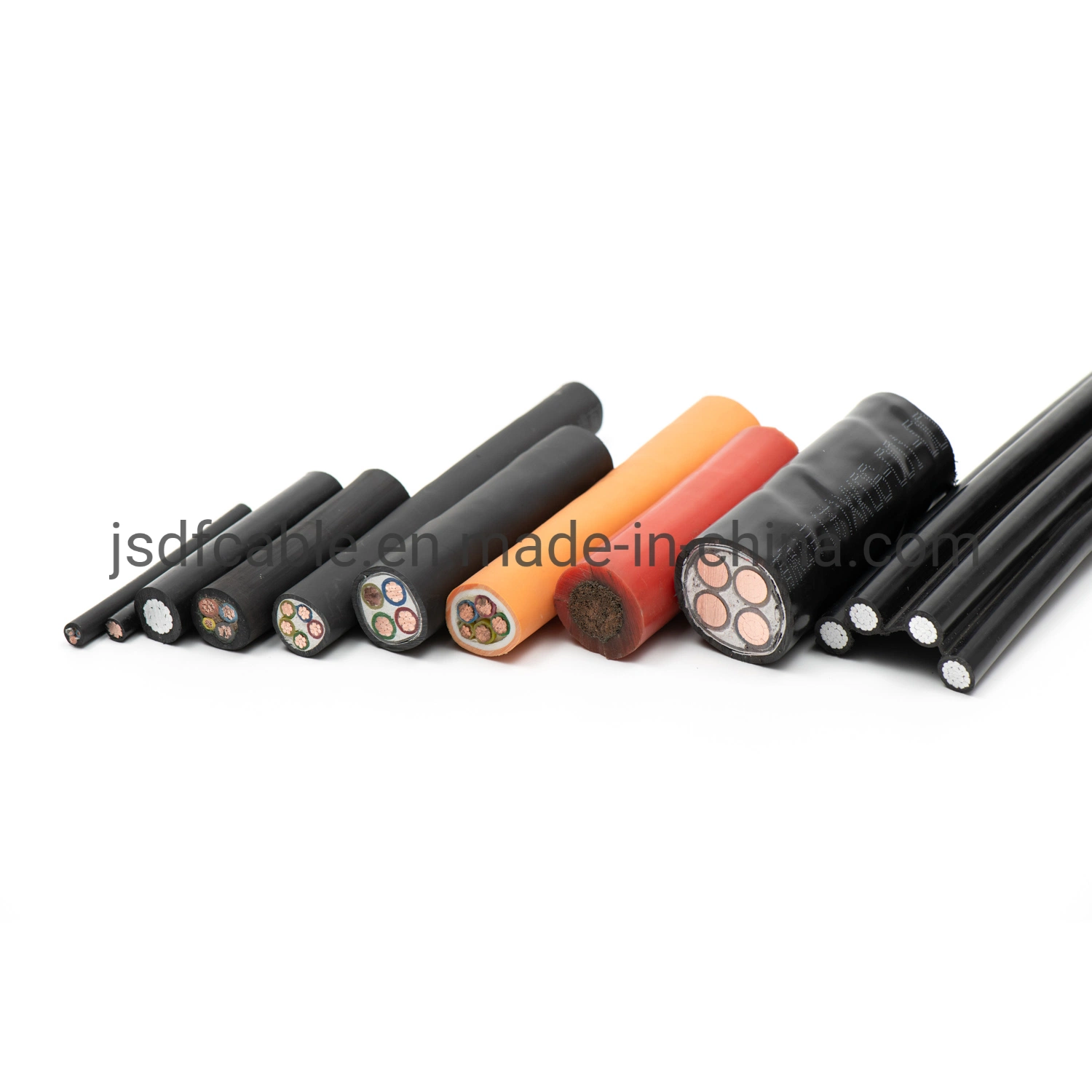 Yjv Yjlv 26/35kv 95mm2 Copper/Aluminum Conductor XLPE Insulated PVC/PE Sheathed Power Cable Mv Cable