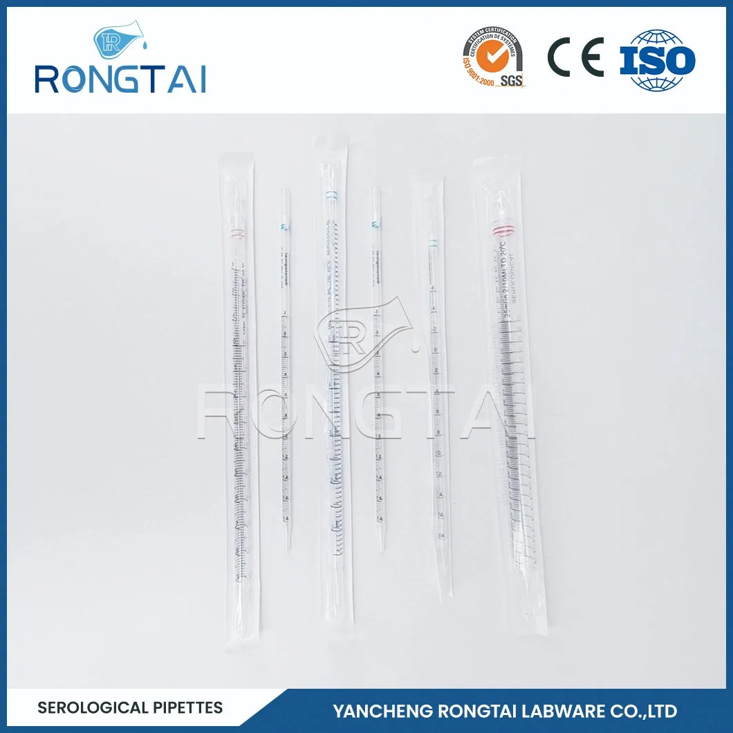 Rongtai Serological Pipettes Manufacturing Medical Serological Pipette China Plastic Serological Pipette