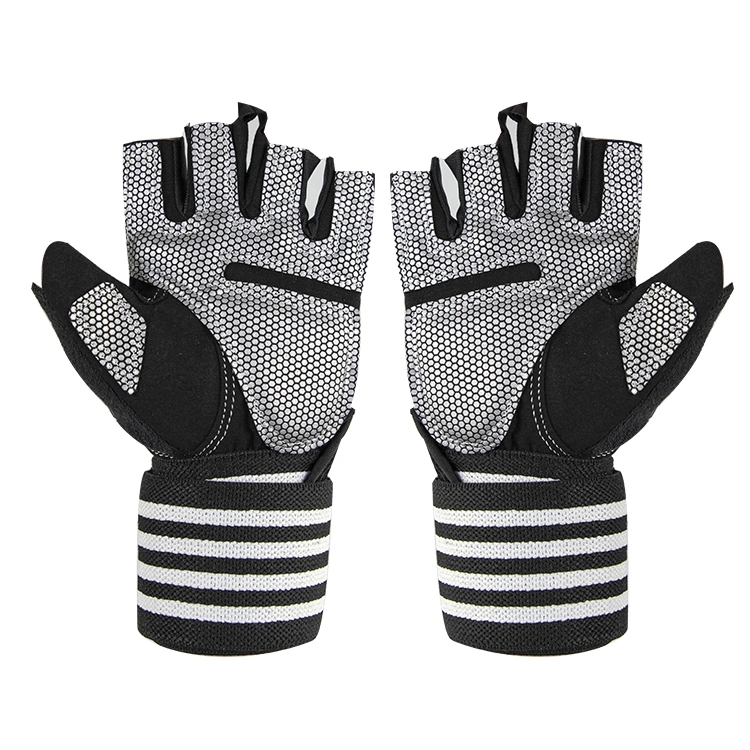 New Style Breathable and Anti-Skid Half Finger Fitness Weightlifting Riding Gloves