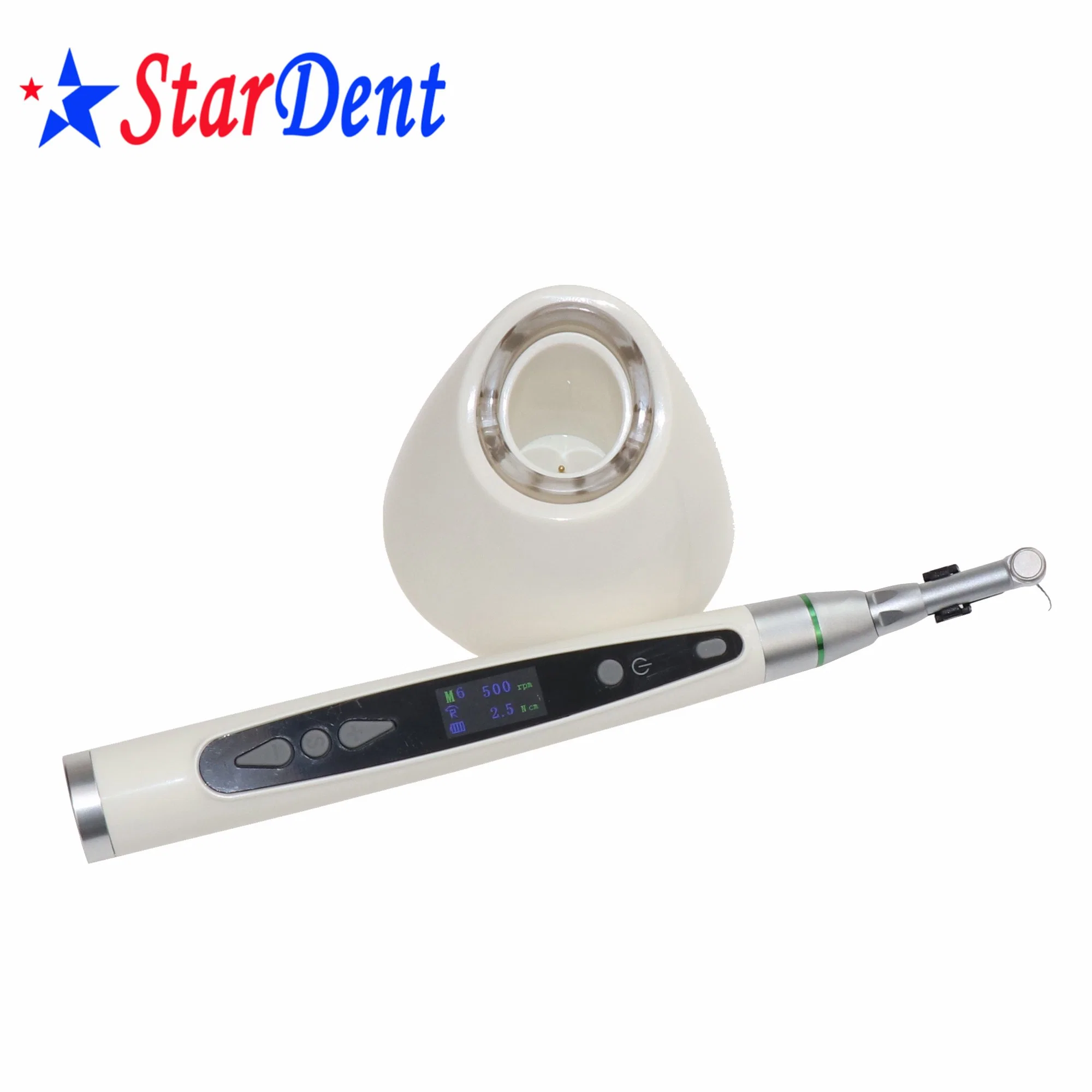 Portable Wireless Root Canal Motor Endo Motor with Light 16: 1 Contra Angle New Arrivals Dental Equipment