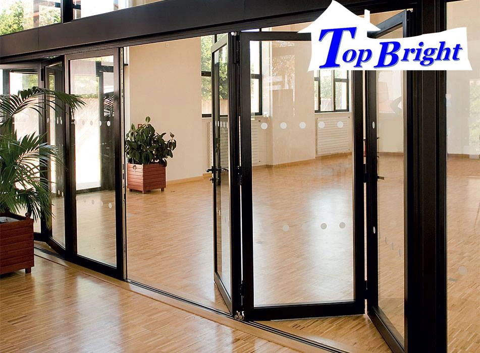 Aluminum Garden Interior Bifold Folding Door for Garden