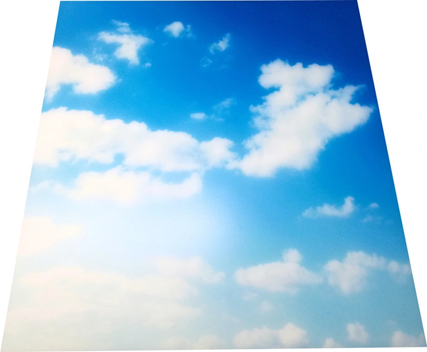 CRI>90 Blue Sky White Cloud Frameless LED Sky Light Panel