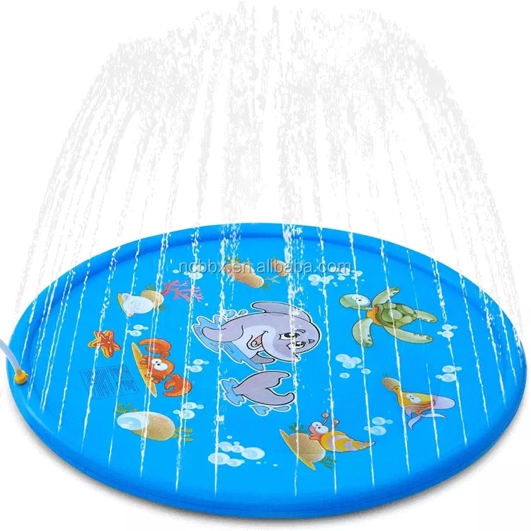 Factory Wholesale Summer Hot Sale Spray Pad Mat Sprinkler Portable Outdoor Garden Kids Water Splash Pad Pool