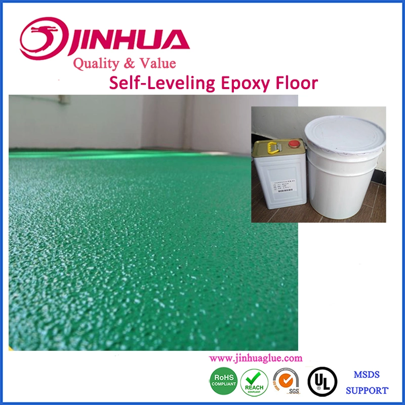 precio de fábrica Anti-Slip Self Leveling Epoxy para fábrica/Garaje/Hospital