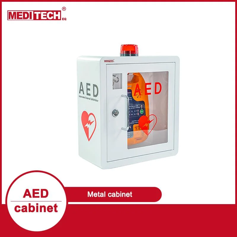 Mda-E13 Aed Cabinet with Lock Key Big Window in Public