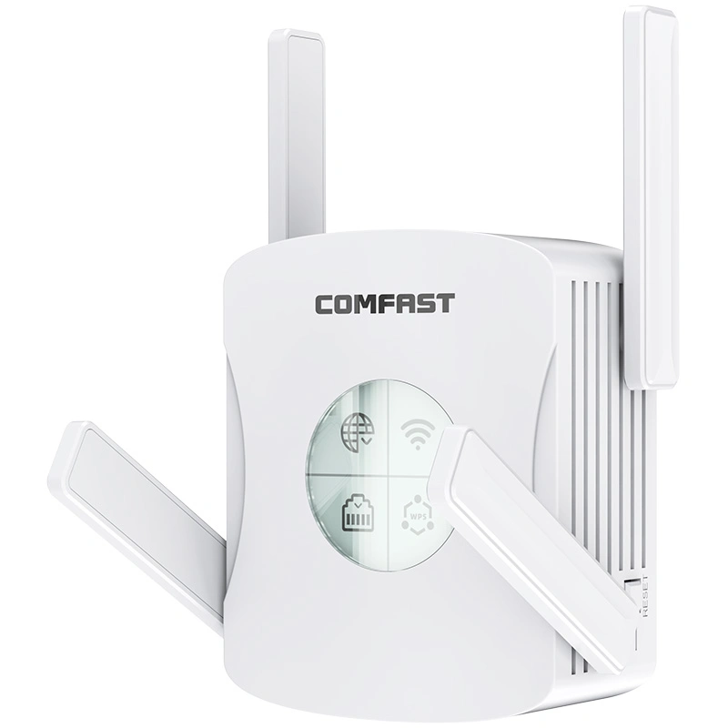 Full Coverage WiFi Signal Booster 802.11ax 1800Mbps Comfast Gigabit WiFi Range Extender WiFi 6 Wireless Repeater