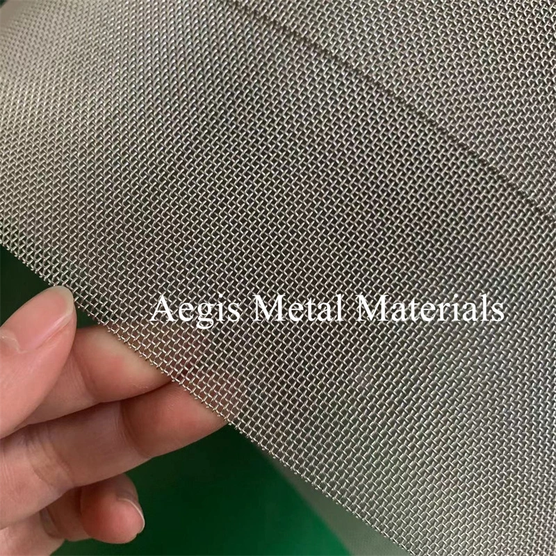 Stainless Steel AISI316 30 60 70 80 100 120 Mesh 2m Width Wire Mesh Screen