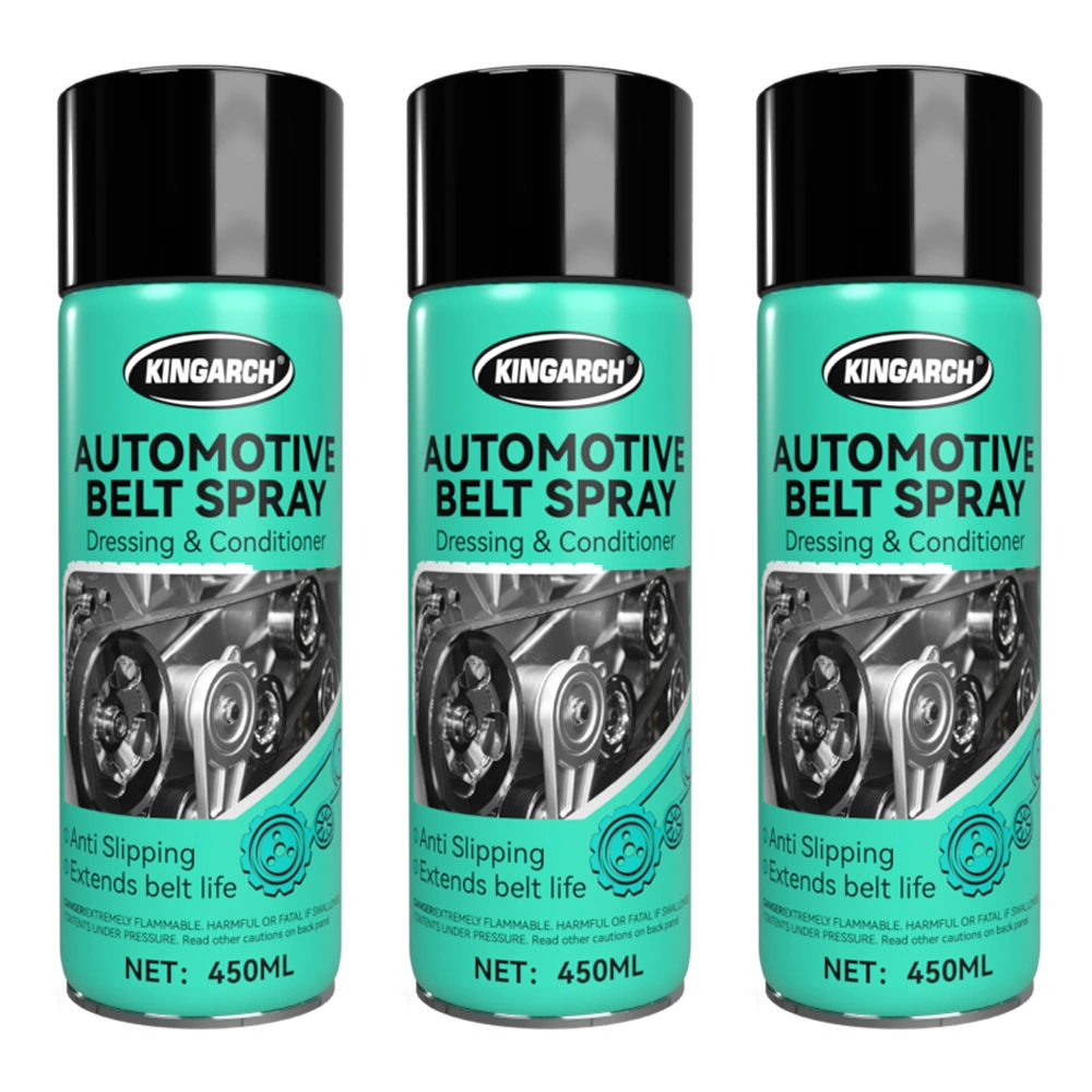 Protege Automotive Engine Belts Cuidado de automóviles 400ml Belt Dressing Spray Aerosol de apósitos para correa de transmisión