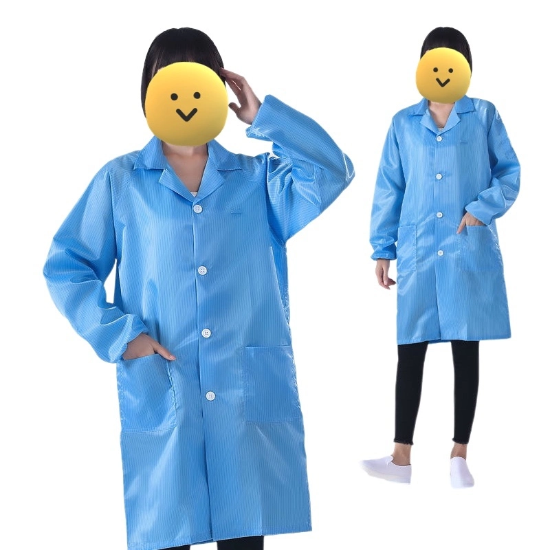 Hot Sale Antistatic Coat Workshop Protective Clothing ESD Clothes