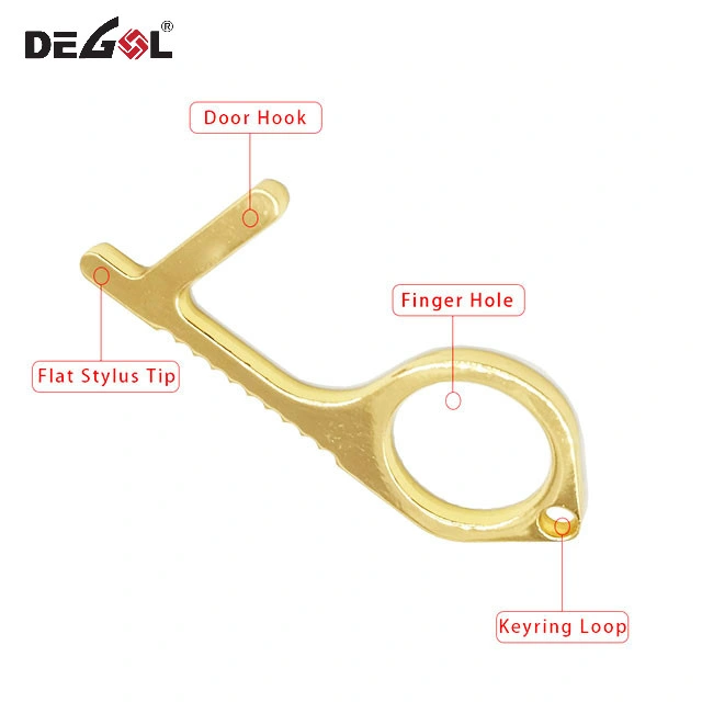 Zinc Alloy Hands Free Door Operator Opener Hardware