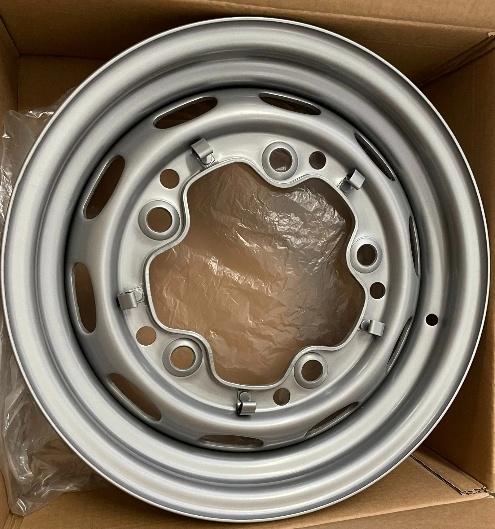 Llantas de acero ruedas de betas VW rueda Volkswagen 15X4.5, 15X5.5, PCD 5-205, PCD 4-130 cromo, plata