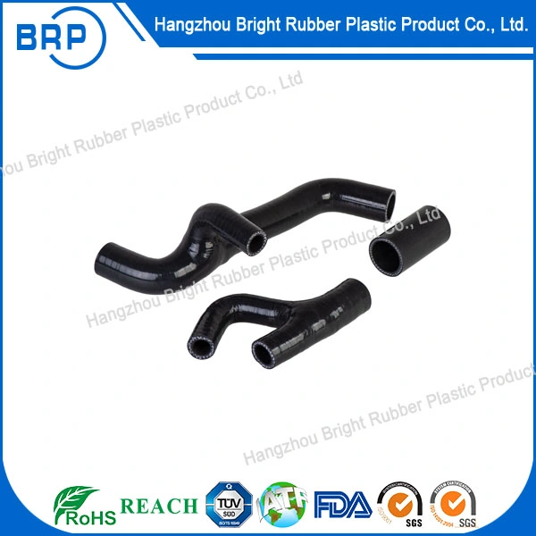 Black Rubber Hose Silicone Radiator Ancillary Heater Pipe