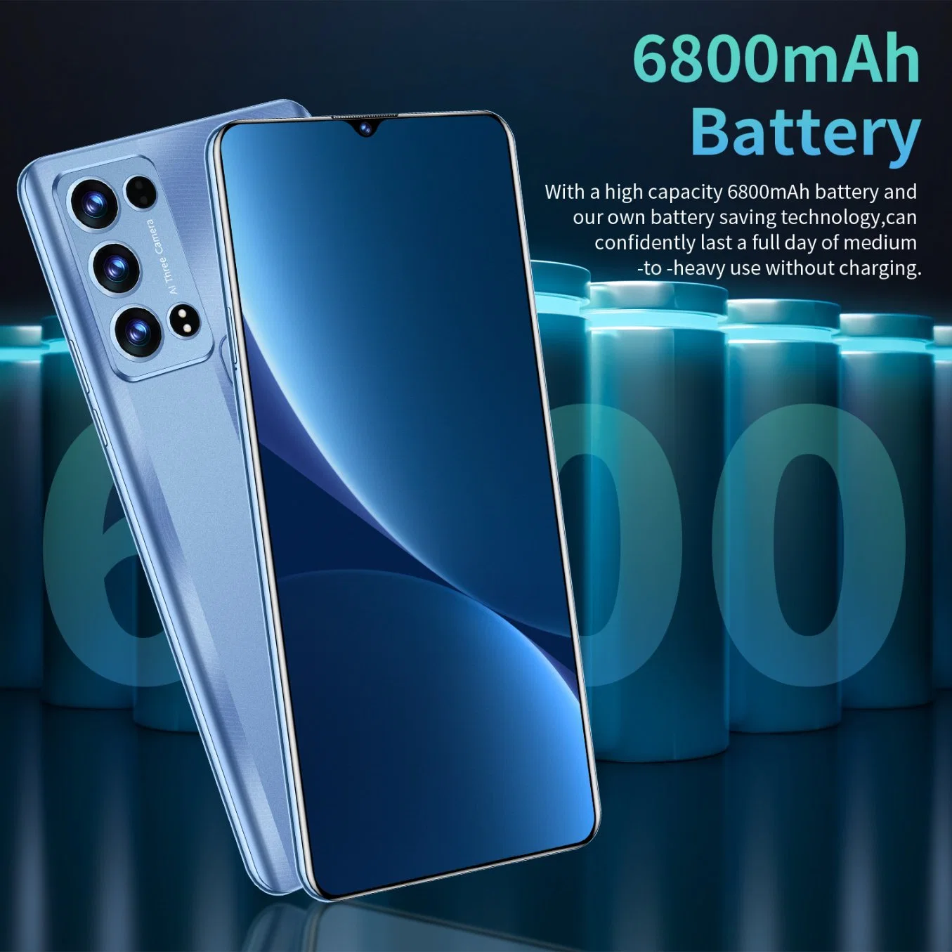 Neues S9 pro GSM Mobiltelefon GPS Face ID Smartphone