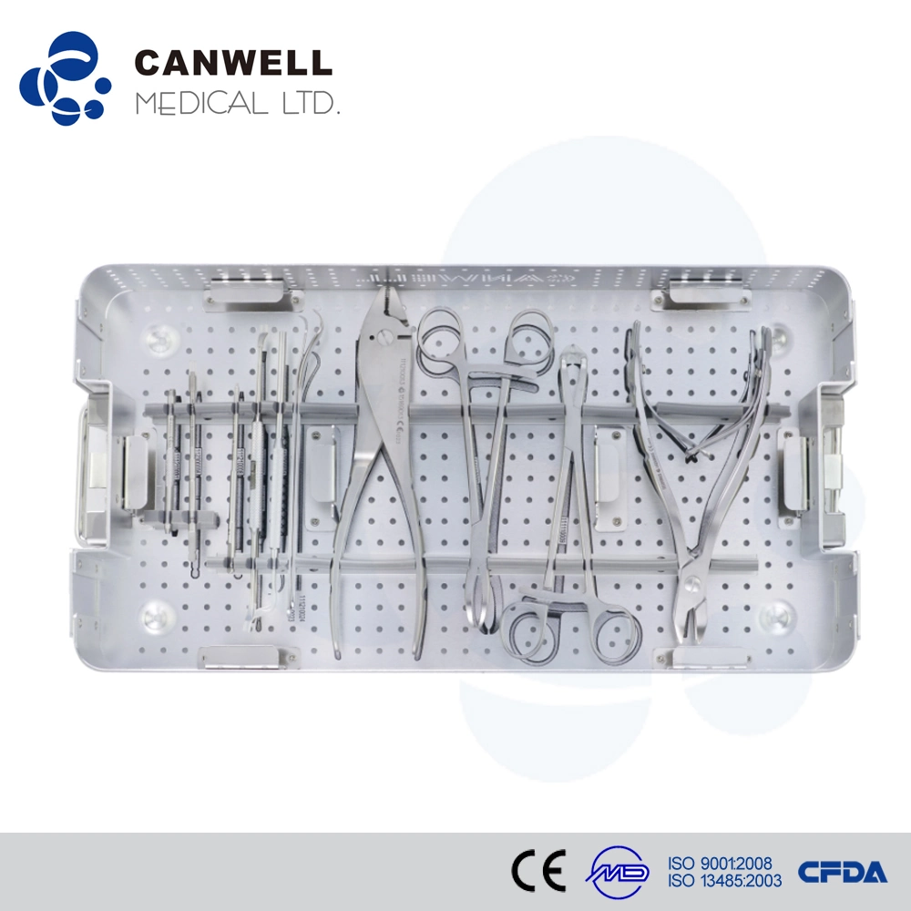 Canwell хирургического инструмента для мини-стопорную пластину Tool Kit в салоне ортопедические травмы имплантатов сверло